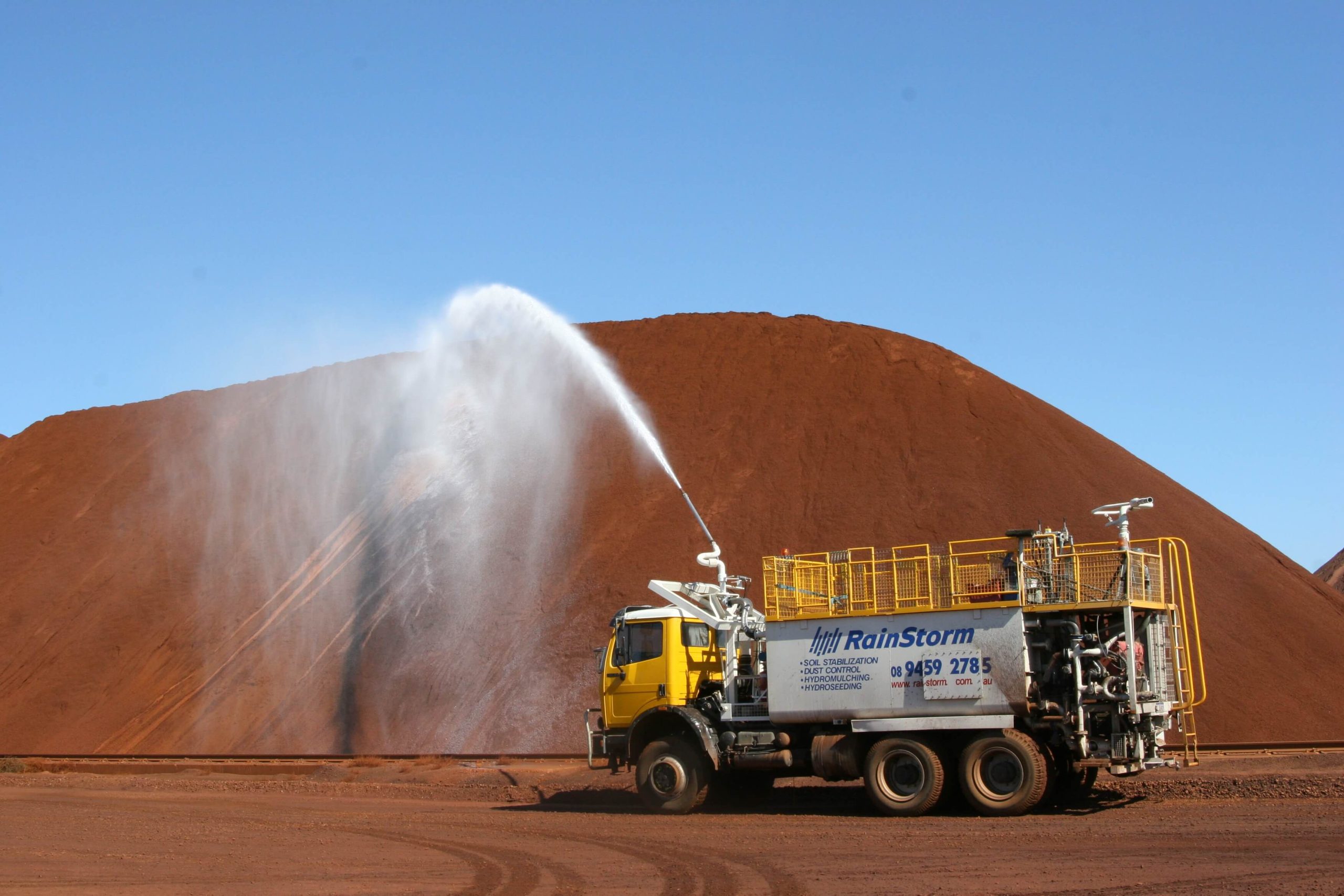 Reliance on Water in Dust Control 